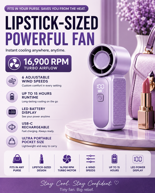 Breezi™ Portable Pocket Fan 2.0