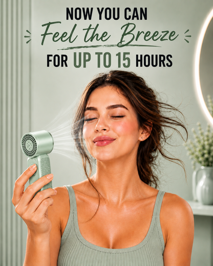 Portable Pocket Fan 2.0 (Mint Breeze)