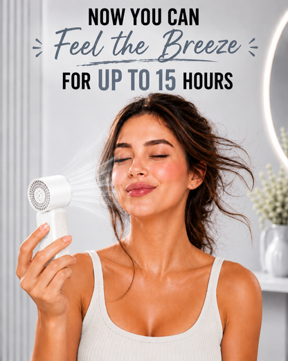 Portable Pocket Fan 2.0 (Arctic White)